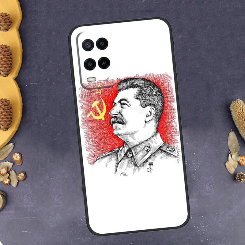 Stalin Soviet Phone Case For Oppo A79 A18 A38 A58 A78 A98 A17 A40 A60 A80 A16 A76 A96 A15 A74 A94 A54 A77