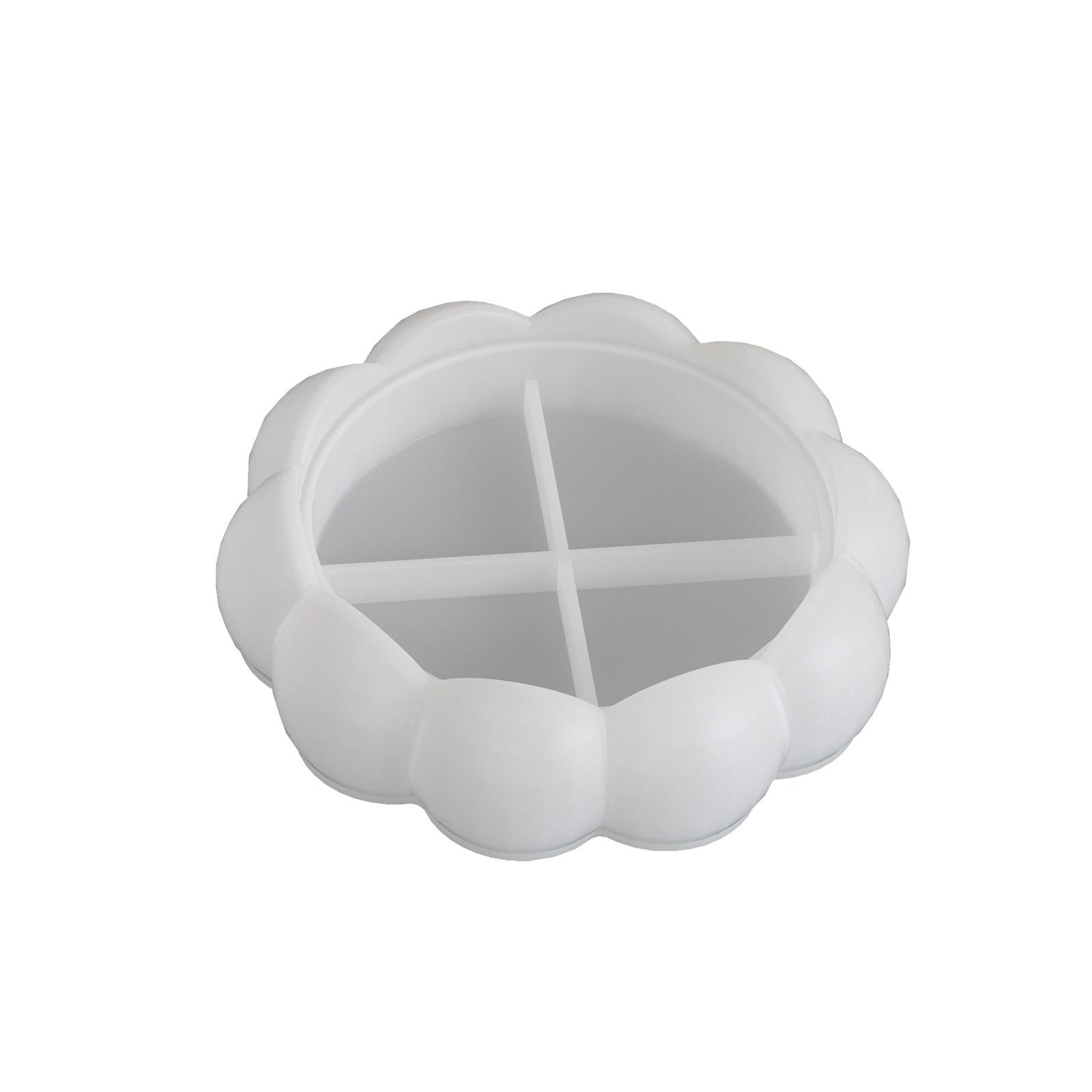 

Ароматерапевтическая форма, Гипсовый поднос для хранения, Силиконовая форма, Инструмент для DIY, Форма лотоса, Кружевное блюдо, Орнамент, Форма для эпоксидной смолы Pack of 1