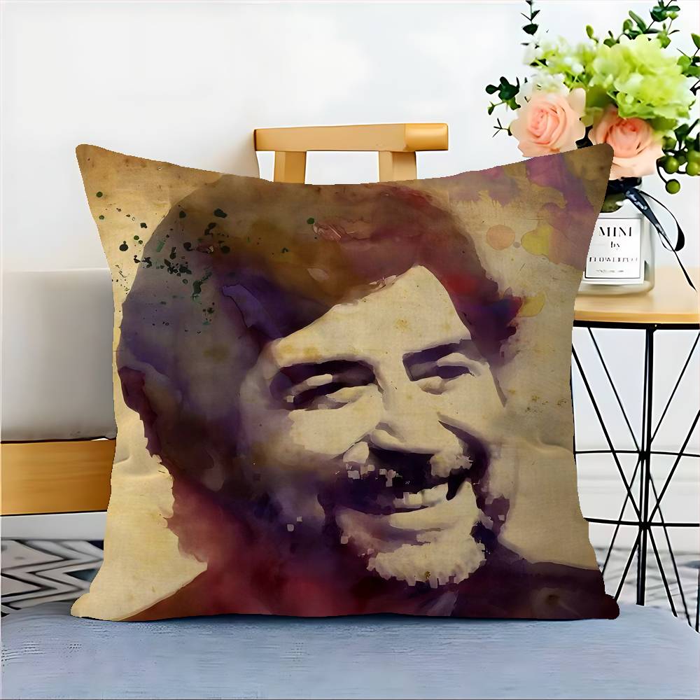 Spanish Musician Joaquin Sabina Office Cushion Pillowcase Car Cushion Cover45X45Cm Lumbar Pillowcase Sofa Pillowcover