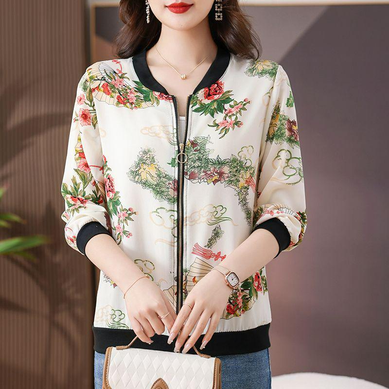 Veste Légère Polyvalente Printemps/Été 2025 pour Femmes de plus de 50 ans - Élégante et Confortable