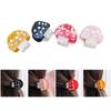 Small Mushroom Hair Claw for Female Girl Acetic Hair Clamp Nonslip Braid Ponytail Holder Fashion Hair Shaping Ornament