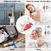 Security Door Lock Plastic Safety Locker Latch Locks Portable Household Dorm Bathroom Doors Stopper Supplies Gift