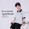 Boys' Cotton Blend Short Sleeve Polo Shirt