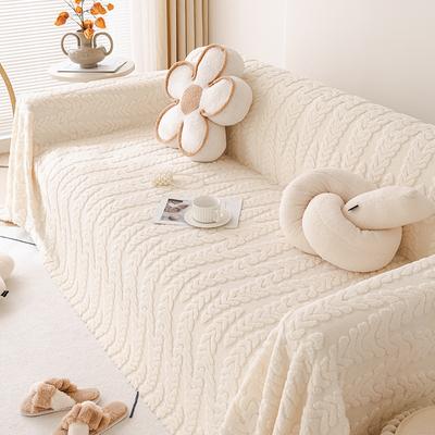 Atmosfera di fascia alta Inverno Schienale Divano Asciugamano Copertura Universale Tutto Compreso Copertura Copripolvere Soggiorno Pisolino Coperta di Lana