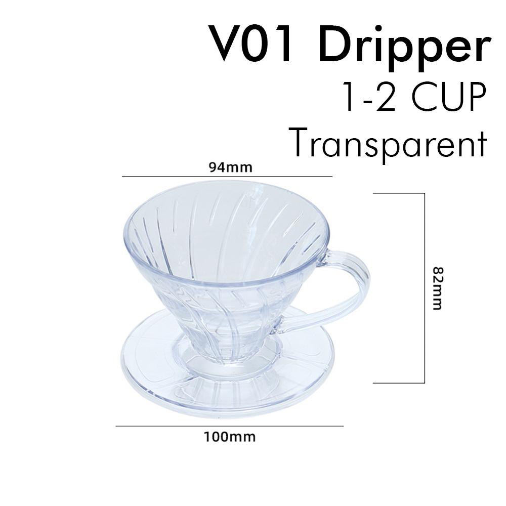 

Coffee Filters 60 Plastic V Shape Pour Over Coffee Filter Cup Cone Shape Drip Coffee Funnel Dark Gray Spiral Ribs 01 02 Dripper