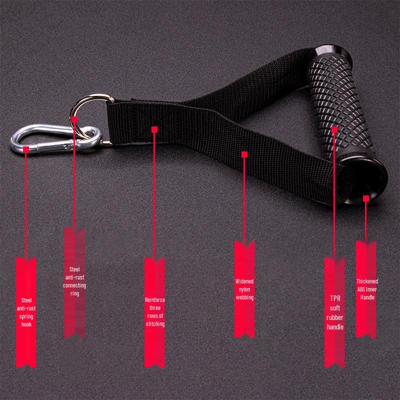Multifunctional Fitness Handles for Smith Machine and Resistance Bands with Hook