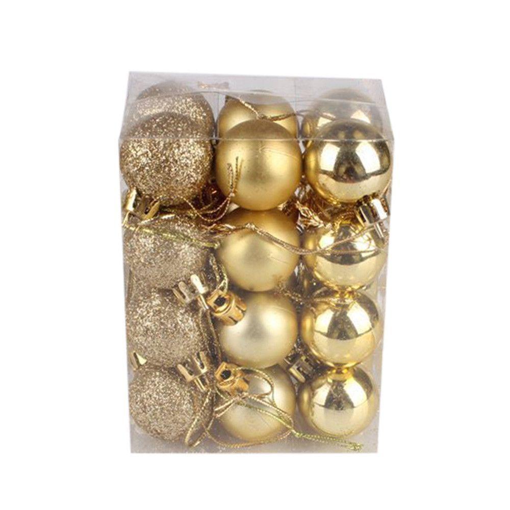 Electroplated Glossy Christmas Balls , Plastic Christmas Balls , Christmas Plastic Ball Ornaments
