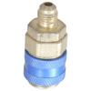 R134a Adjustable Quick Coupler Adapter High/Low Pressure Side for A/C System Refrigerants Handling Air Conditioning Part