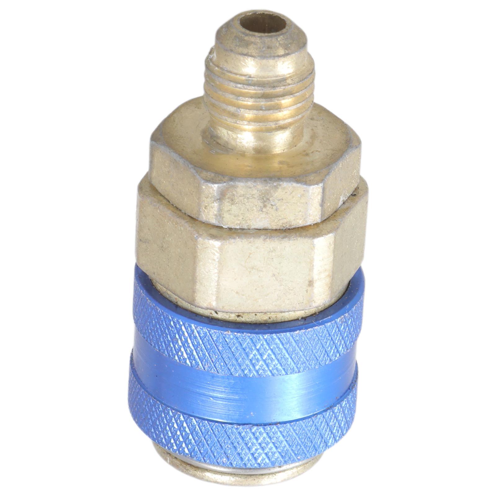 

Адаптер быстросъемного соединения R134a Регулируемый адаптер для стороны высокого/низкого давления Ручной адаптер для заправки системы кондиционирования воздуха Инструмент для переоборудования A