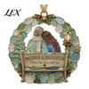 Holiday Atmosphere Decorations Sea Glass Family Ornament, Mother Daughter Sisters Acrylic Hanging Decoration, Home Is Festival Gift Ideas Where