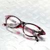 Handcrafted Cat Eye Diamond Decoration Spring Temple Small Women Reading Glasses +0.75 +1 +1.25 +1.5 +1.75 To +4