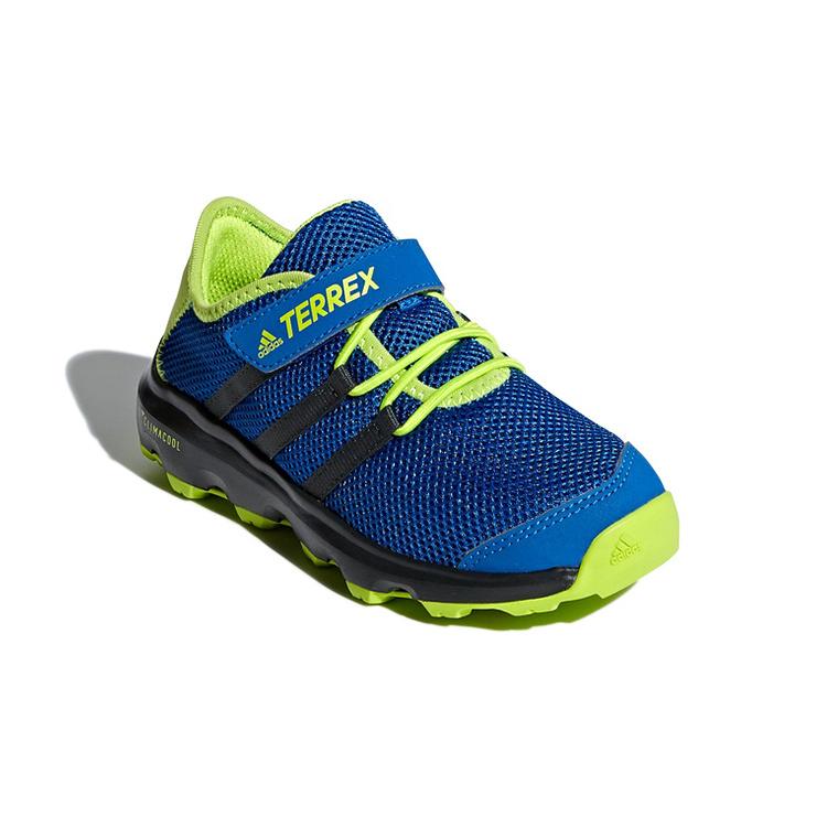 Adidas Terrex CC Voyager Cf K Mesh Slip Resistant Casual Shoes Blue Green Black Kids' CM7683