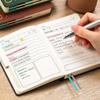 Pu Leather 2026 Schedule Planner Notepad 12 Months To-do List Notebook  School