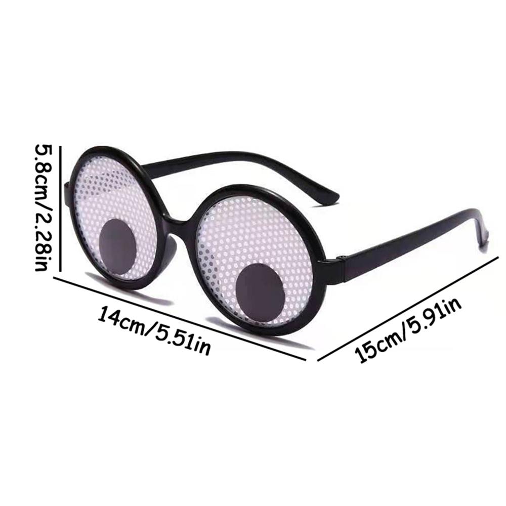 1PC Halloween Party Props Novelty Rotating Eyeballs Anime Glasses Festive Atmosphere Carnival Prop