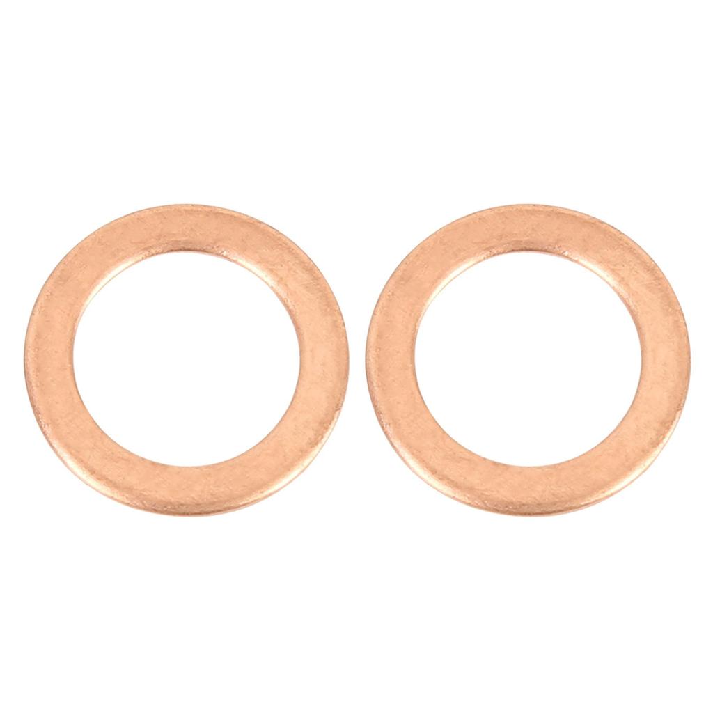uxcell Banjo Slange 12mm Barb Bolt Fittings Banjo Bolt Skivesett Bronsetone for Motorsykler Sett med 2