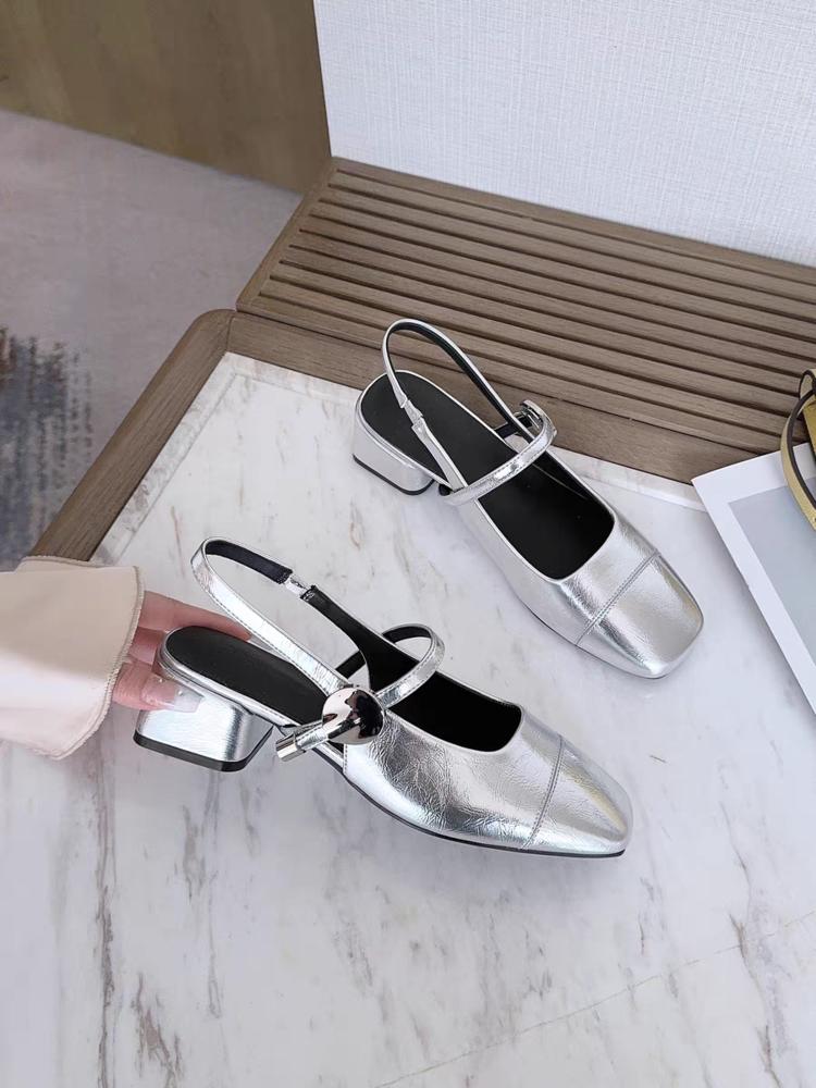 Fashion 2025 New Pumps Women Japanese Style Sandals Designers Woman Fashion Shallow Slip On Women Shoes Ladies Casual Outdoor High Heels