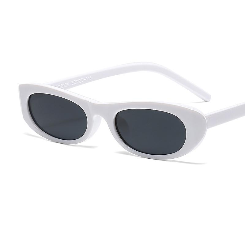 Small Frame Oval Sunglasses Women Brand Designer Vintage Mirror Sun Glasses Female Personality Fashion Shades