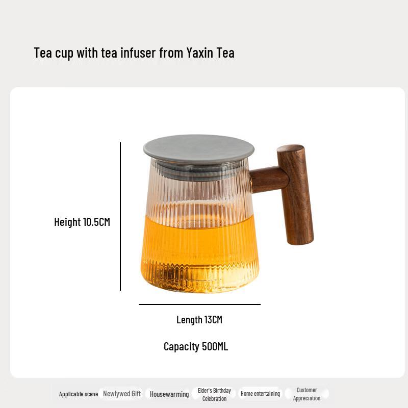 Borosilicate Glass Teapot with Infuser