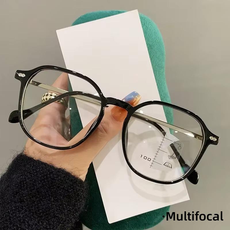 Hd Reading Eyeglasses Blue Light Blocking Ultra Light Unisex Eyewear Far Sight Glasses Fashion Multifocal Presbyopia Eyeglasses