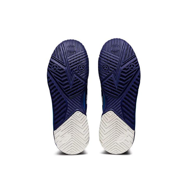 Asics Buty sportowe męskie Gel Resolution 8 Dive Blue Białe 1041A079-405