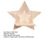 Moon Star Wall Shelf Boho Wooden Floating Wall Shelves Wall Mounted Plant Holder for Living Room Bedroom Modern Home Decor