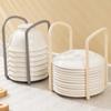 Versenkbare Desktop Schüssel Halter Küche Organizer Kunststoff Ablauf Wasser Tasse Regal Schrank Gerichte Lagerung Rack Platte Lagerung Werkzeug