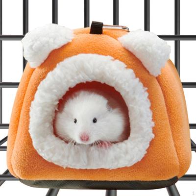 A Warm And Cozy Animal-shaped Hamster Nest, for Winter. It Also Works As Cave Guinea Pigs