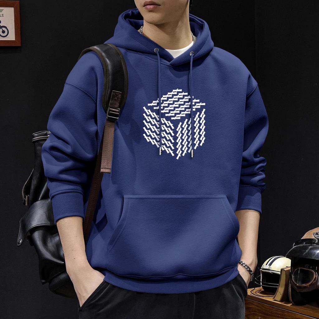Men's American Heavyweight Stiff Hoodie - New Spring/Autumn Plus Velvet Hooded Jacket for Couples
