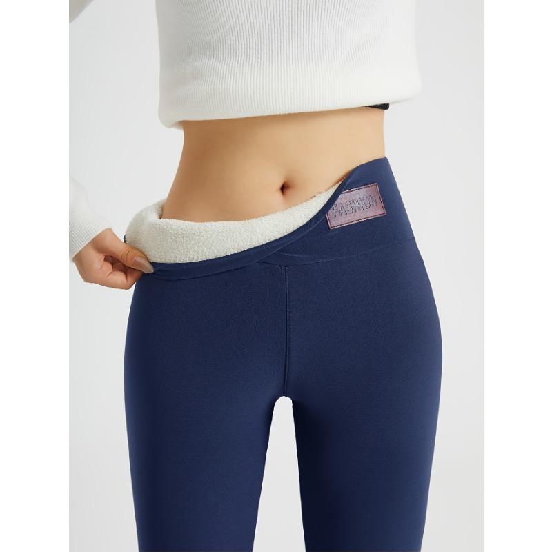 Women's Winter Warm Thickened High-Waisted Leggings  Stretchy SlimSheer Opaque Fabric for Cold Weather  Winter Leggings for Women Warm