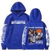 Hot Anime Bleach Kurosaki Ichigo Graphic Printed Hooded Men Women Manga Hoodies Loose Casual Sweatshirt Harajuku Male Streetwear