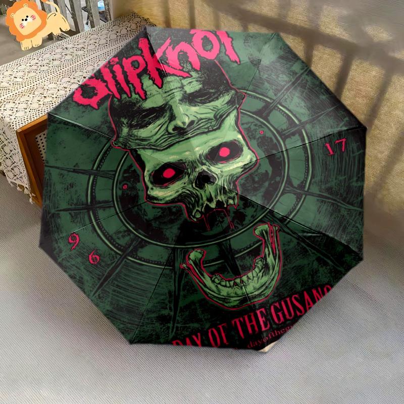 Slipknot: Rebellion Folding umbrella Umbrella durable light Gift Three folds