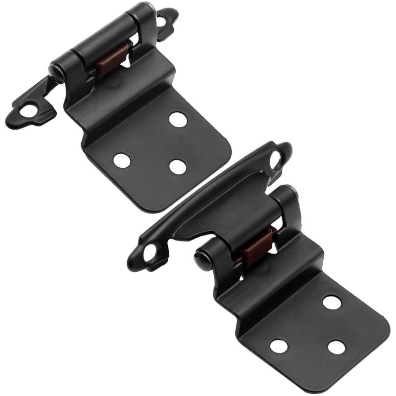 10 Pack Metal Cabinet Hinges Easy To Install Door Hinges Thickened Heavy Duty Cabinet Door Window Hinge for Furniture
