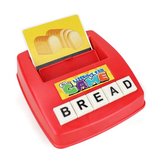 1 Set English Letter Card Learning Machine Kids Early Education Interactive Alphabet Matching Game ABC Words Spelling Learning Toy Toddlers Boys Girls