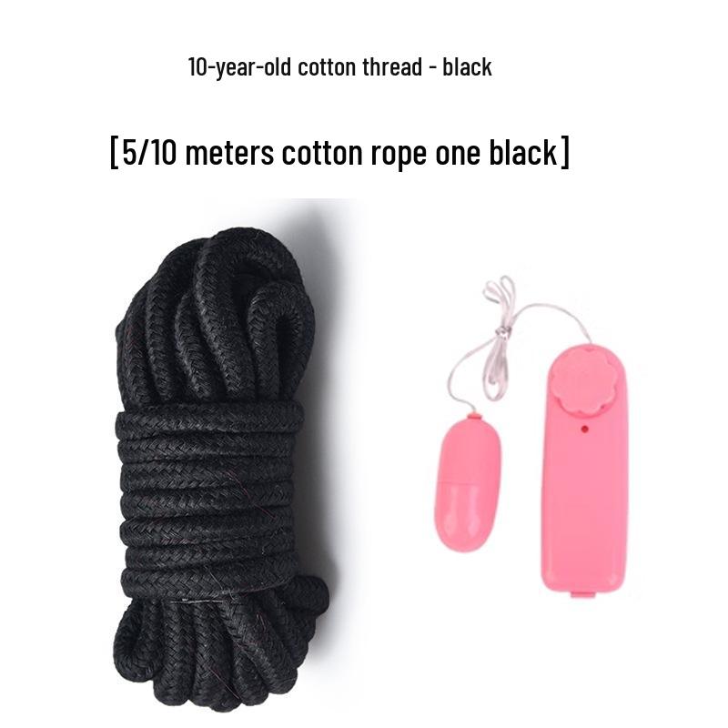 Soft Imitation Hemp Rope - Red, Pink, Black - 5 & 10 Meters - Gentle on Hands