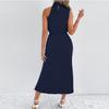 Women's Summer Casual   Dress Tiered Sleeveless Sundresses Beach Vacation Outfits