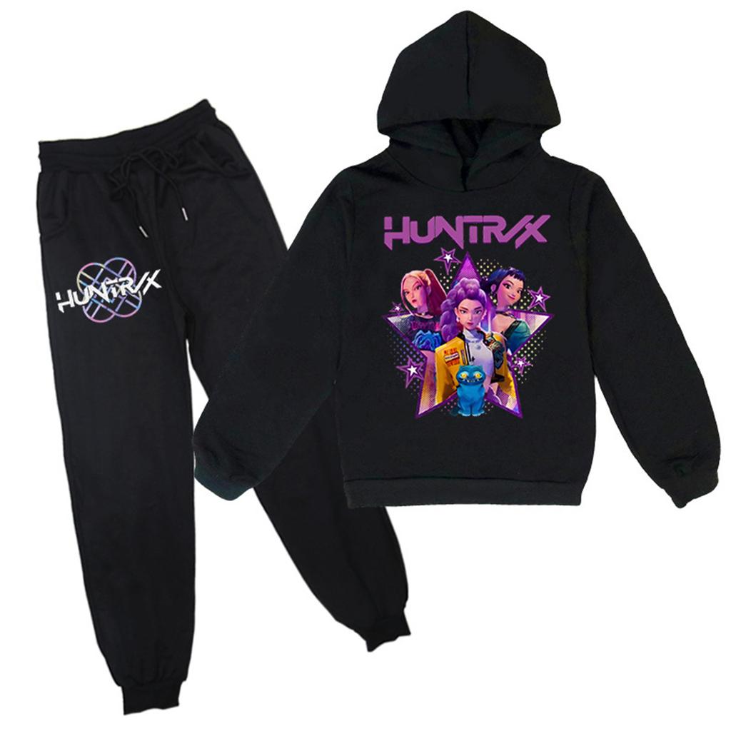 Chlapci Dívčí tepláky Oblečení Mikina s kapucí Tepláky na jogging Tepláky Set Módní outfit