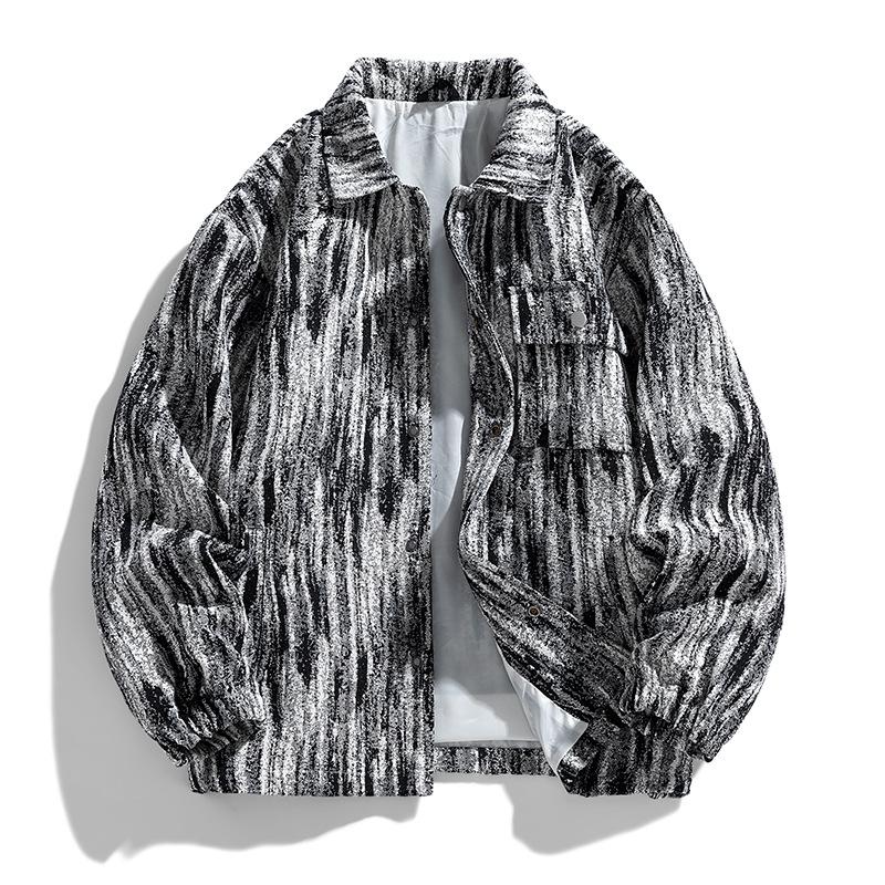 

Мужское пальто Small Fragrance, свободное пальто, мужская повседневная куртка на осень и зиму 3XL чёрный