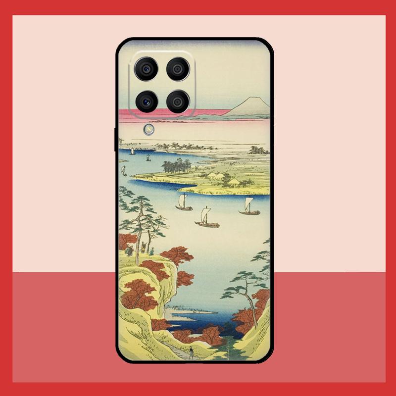 Japanese Ukiyoe Case For Samsung Galaxy M56 M12 M06 M32 M52 M35 M55 M15 M11 M13 M14 M16 M36 M31 M53 M34 M54