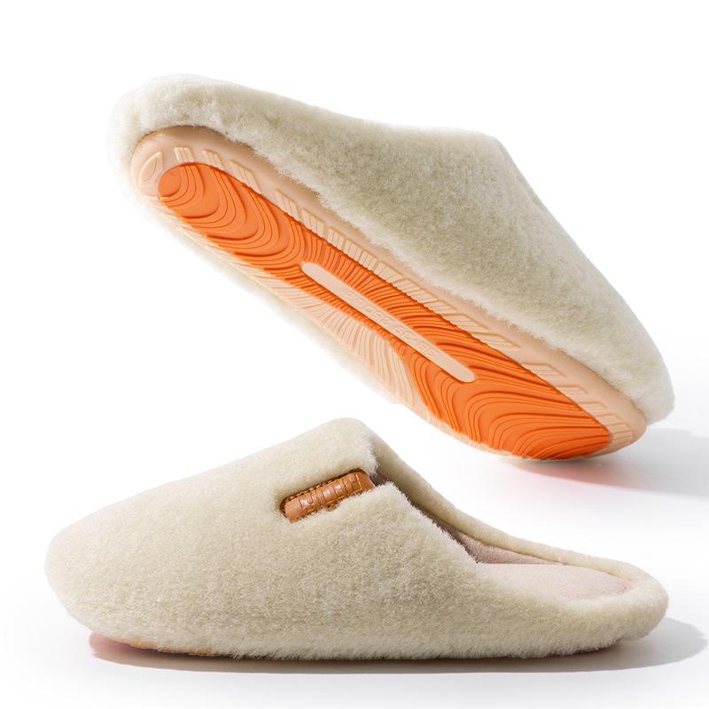 

Унисекс Водонепроницаемые Домашние Тапочки с Флисовой Подкладкой: Противоскользящий, теплый и уютный для всех сезонов 40-41