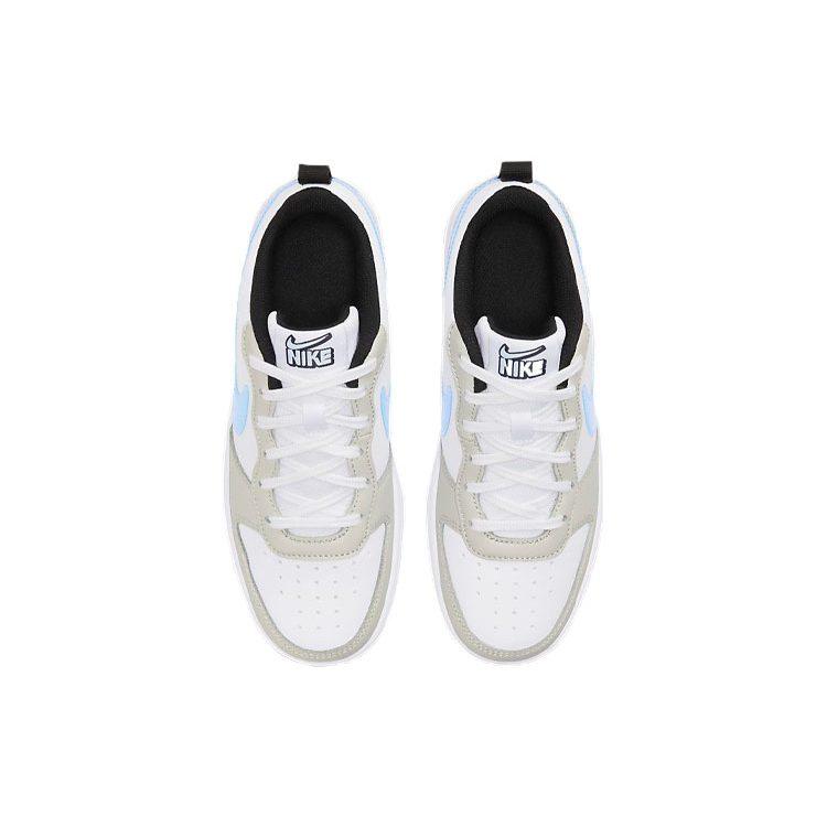 Nike Court Borough Low 2 'Blue Brown White' GS CW1624-100