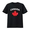 Mens Toronto Patriotic Canadian Red Maple Leaf T Shirt Black 3X Large Vintage Washed Comfortable Stylish Soft