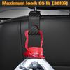 LEONTOOL Set of 4 Car Seat Headrest Hooks, Car Hooks, Car Hooks, Car Storage