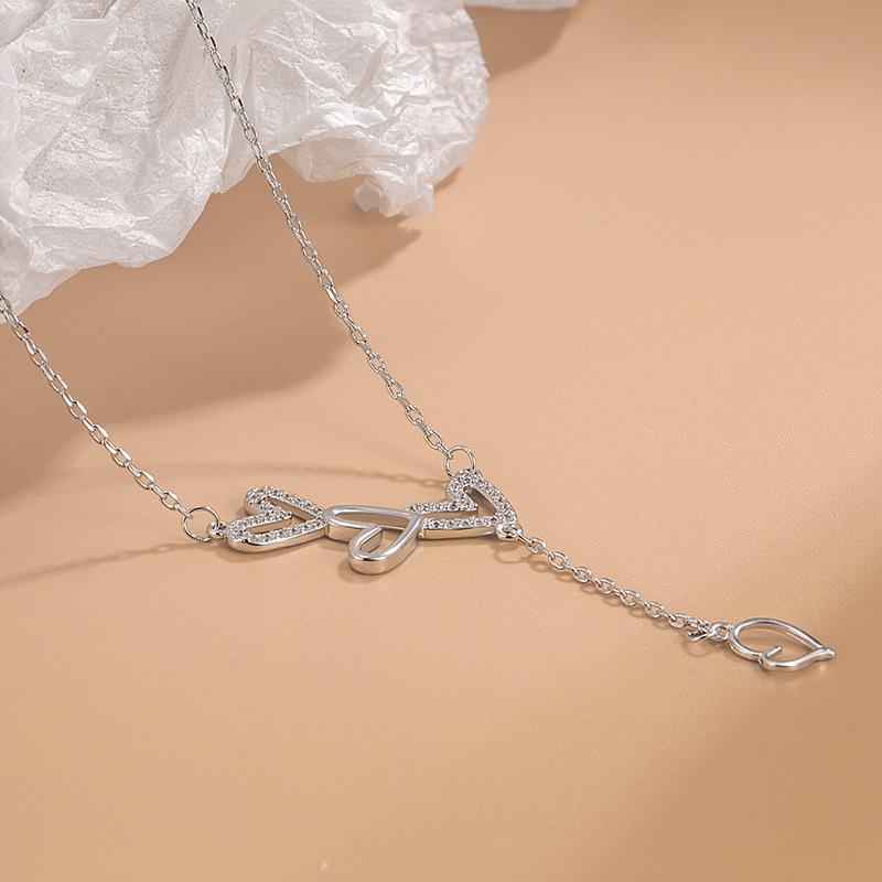 2023 Women's Love Tassel Heart Choker - New Trendy Qixi Valentine's Day Design