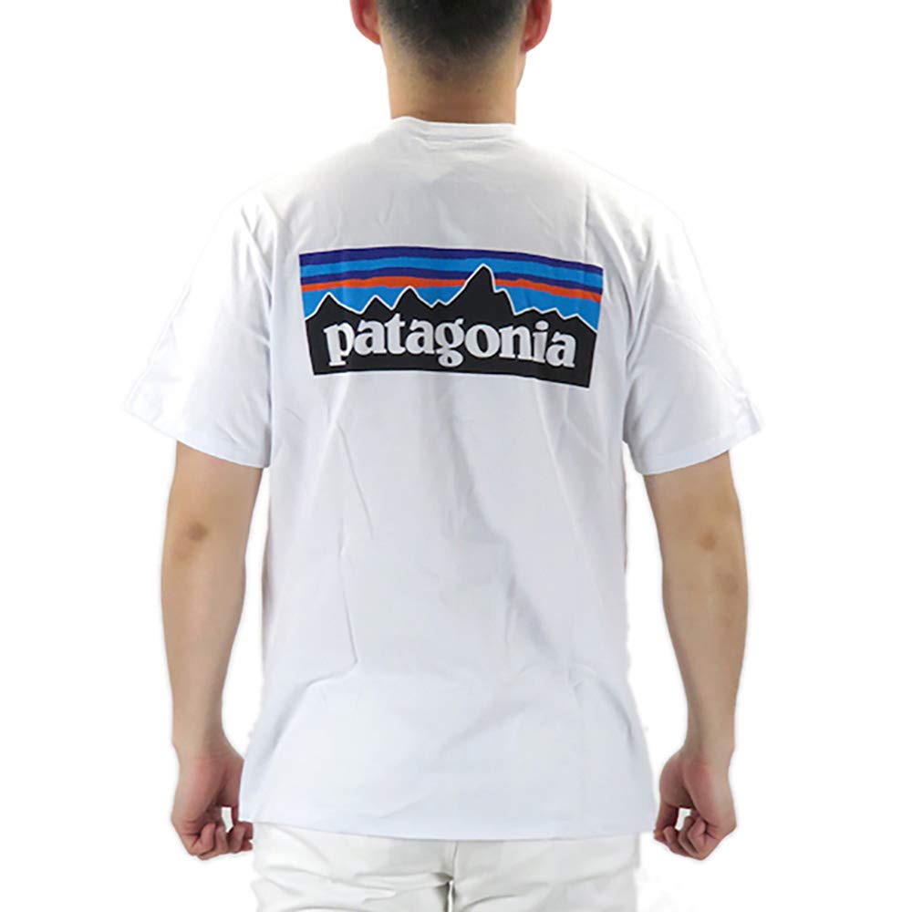 

Логотип для мужчин [Patagonia] M s P-6 Responsibili-Tee футболка [38504] (С, Белый) [Использовал] белый