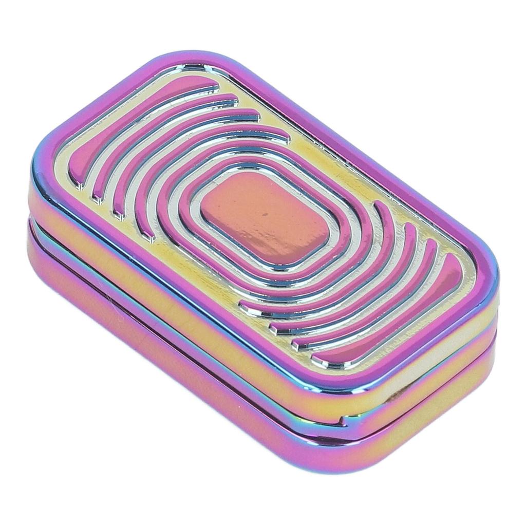 Magnetický posuvník pro uvolnění stresu 3 vrstvy Kovová posuvná karta pro úzkost a ADHD