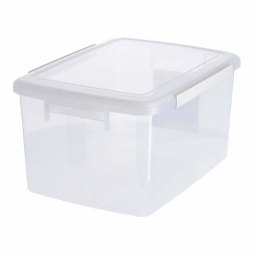 Konan Original LIFELEX Locking Storage Container, 30.0L, White
