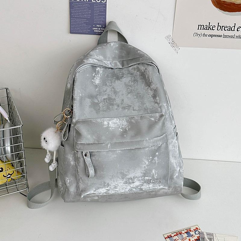 College Style Schoolbag for Women Japanese Large Capacity Backpack for Women College Students Casual Simple Rucksack