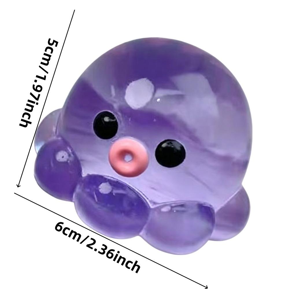 Homemade Bubble-Popping Octopus Squishy, Stress-Relief And Anger-Relief Bubble Squeeze Slow Rebound