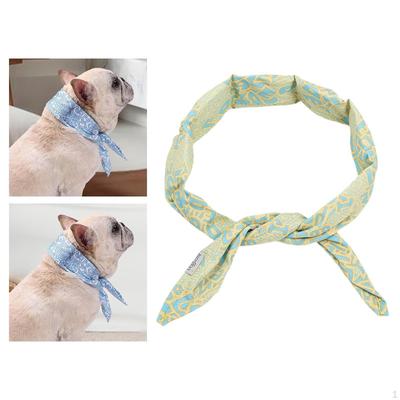 Adjustable Dog Cooling Bandana for Warm Weather Adventures