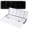 Empty Metal Watercolor Tin Palette Box With 14/26/52pcs Detachable Empty Watercolor Half Pans For DIY Travel Watercolor Palette